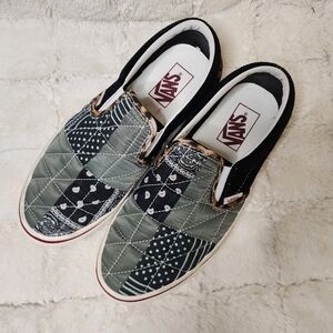 Vans Unisex Classic Slip-On 98 Patchwork Quilted Mix Shoes